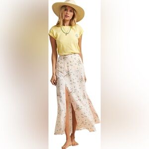 Billabong Salty Blonde Peachy Keen Maxi Skirt